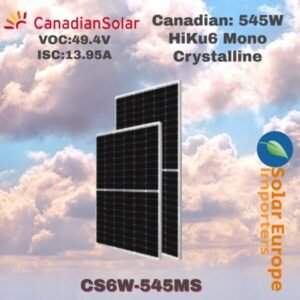 Canadian Solar HiKu6 455W Mono PERC Solar Panel CS6L-455MS
