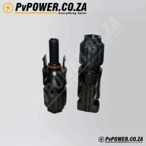 MC4 Solar Connector Pair - Male & Female 4-6mm