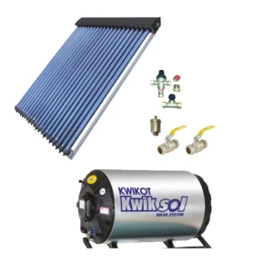 Kwikot 150L Evacuated Tube Solar Geyser System