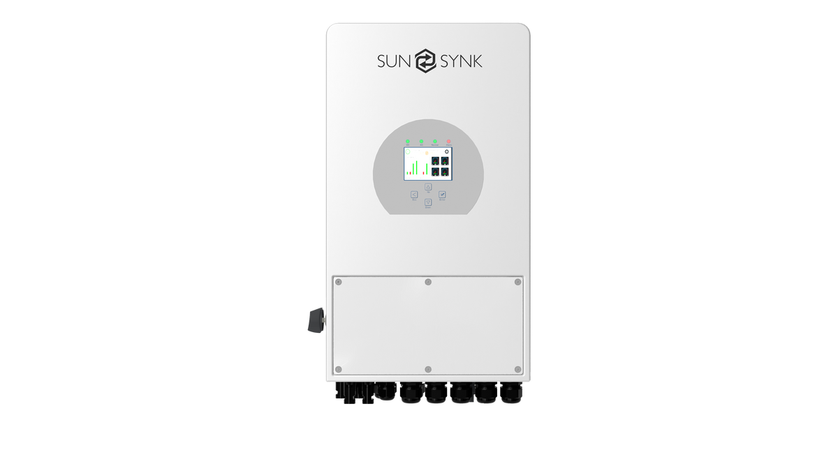8kW Solar Power Kit — Sunsynk 8kW + 2× Hubble AM-5 + 8 Panels