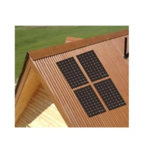 Aluminium Solar Panel Roof Mounting Kit — 4 Panel Portrait