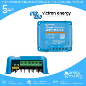Victron SmartSolar MPPT 100/15 Solar Charge Controller