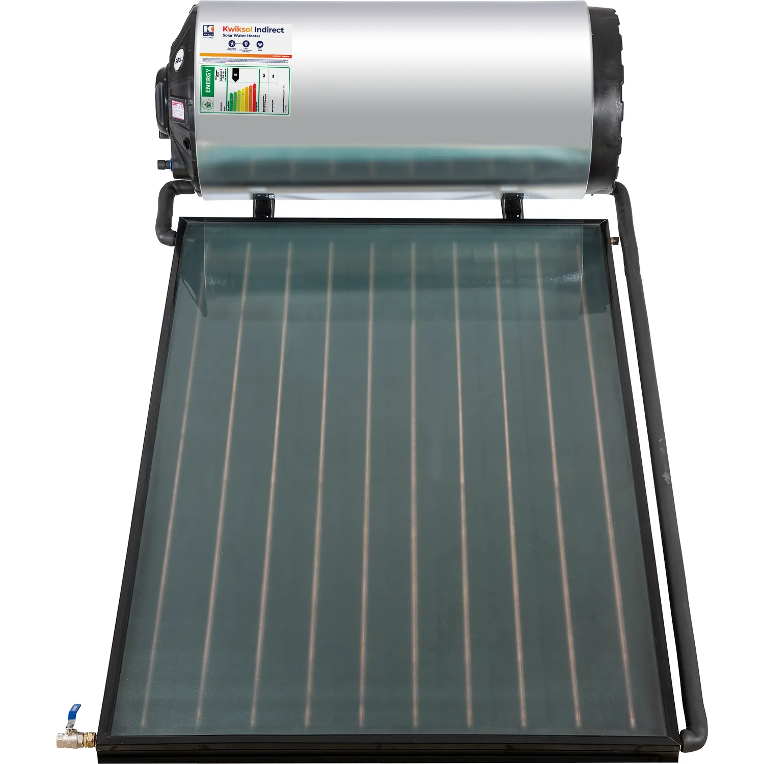 Kwikot 300L Flat Panel Solar Geyser